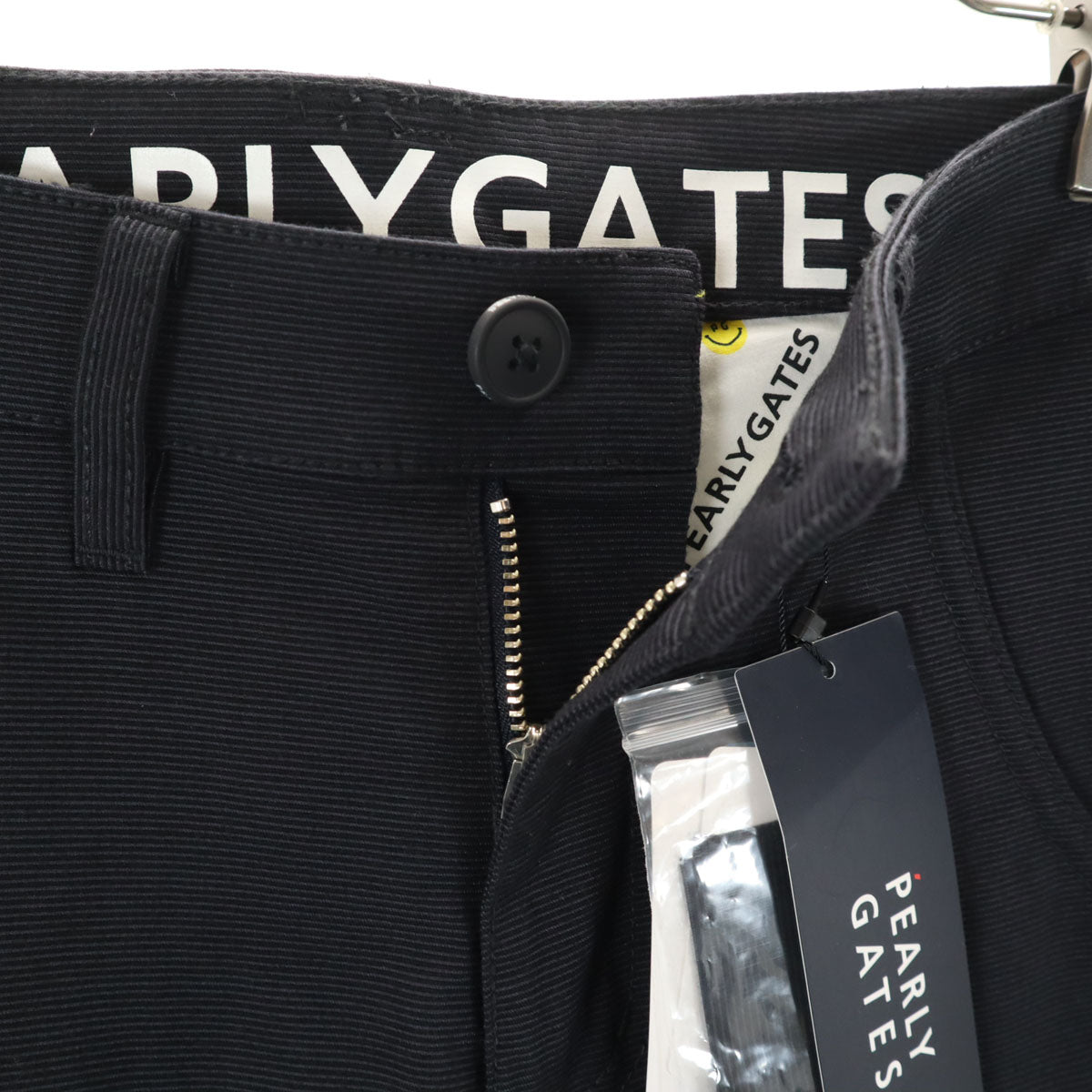 未使用 PEARLY GATES パーリーゲイツ ゴルフ スリムパンツ 0 ネイビー レディース