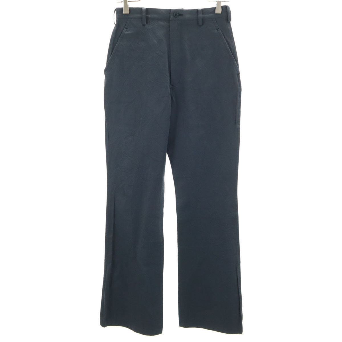 Y's ワイズ 日本製 ブーツカットパンツ S チャコール レディース