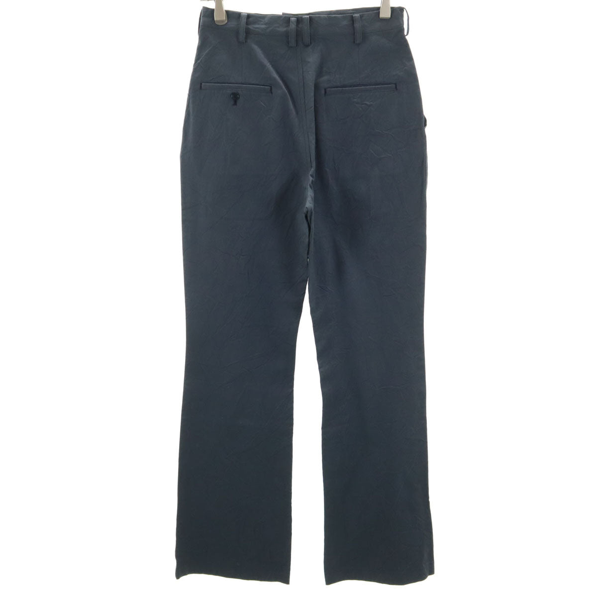 Y's ワイズ 日本製 ブーツカットパンツ S チャコール レディース