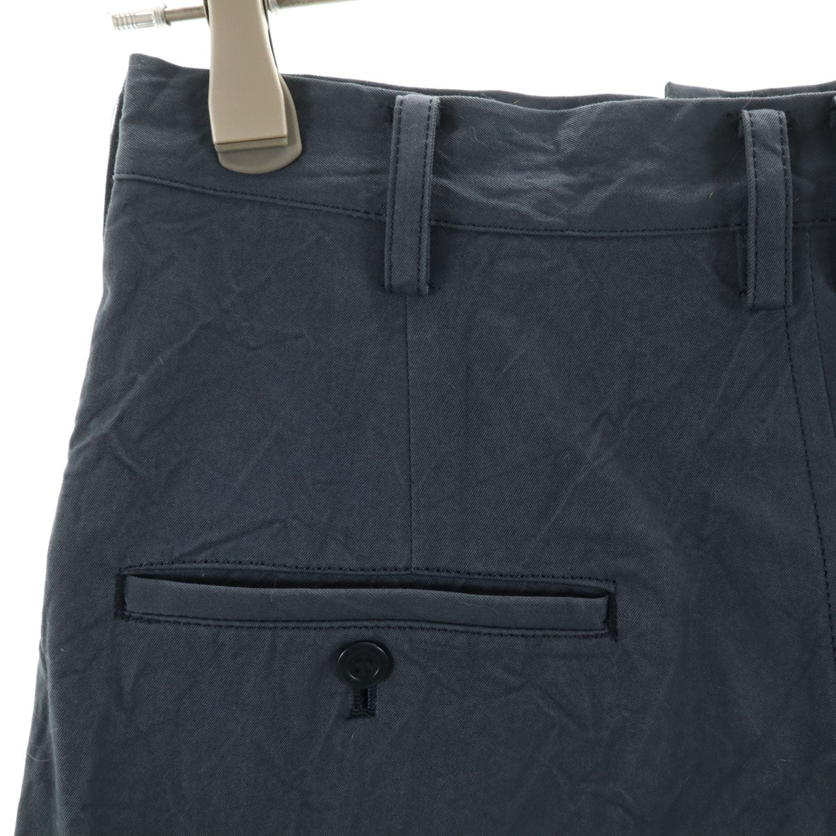 Y's ワイズ 日本製 ブーツカットパンツ S チャコール レディース