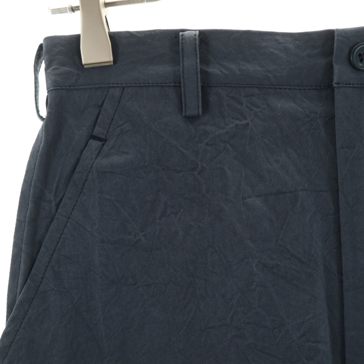 Y's ワイズ 日本製 ブーツカットパンツ S チャコール レディース