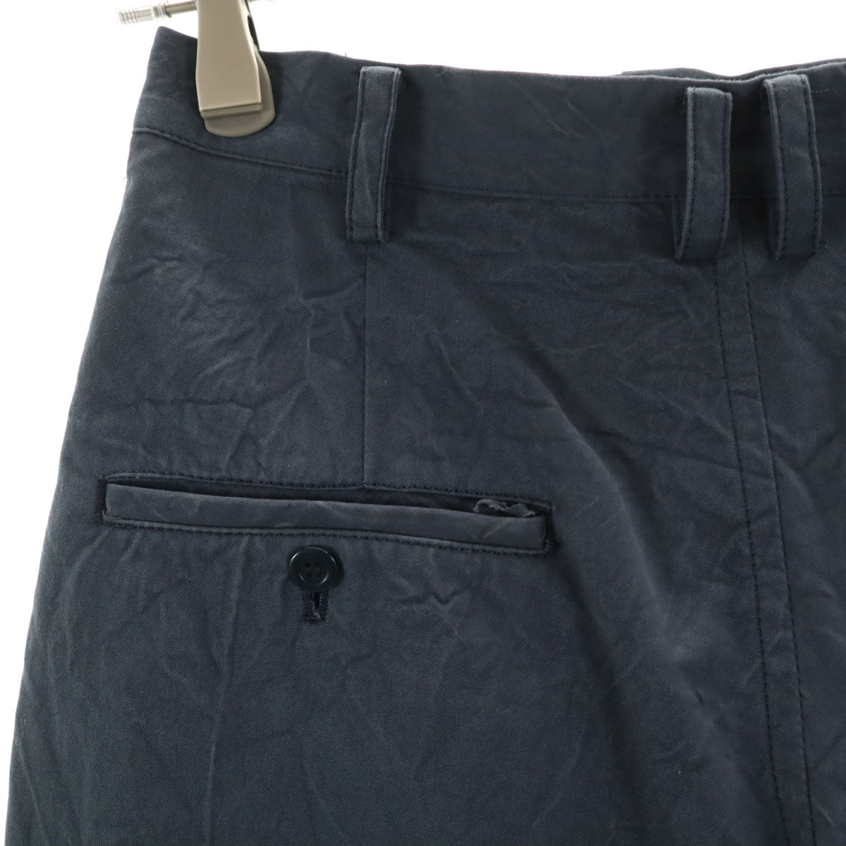 Y's ワイズ 日本製 ブーツカットパンツ S チャコール レディース