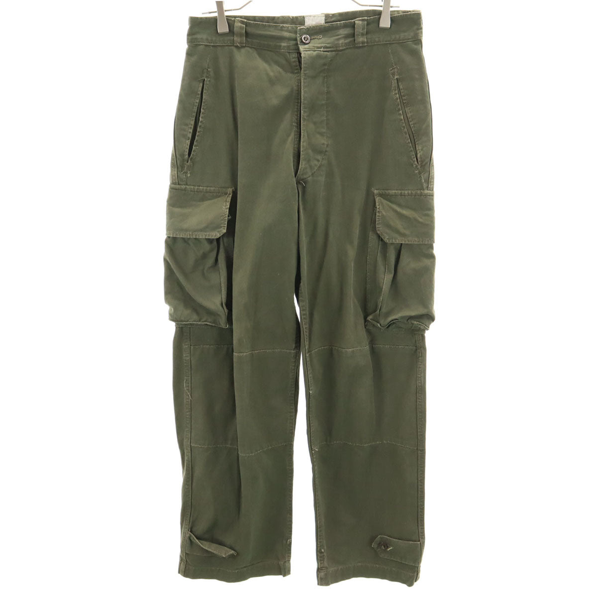 FRENCH ARMY フランス軍 50s ヴィンテージ M47 カーゴパンツ W31 カーキ ミリタリー メンズ
