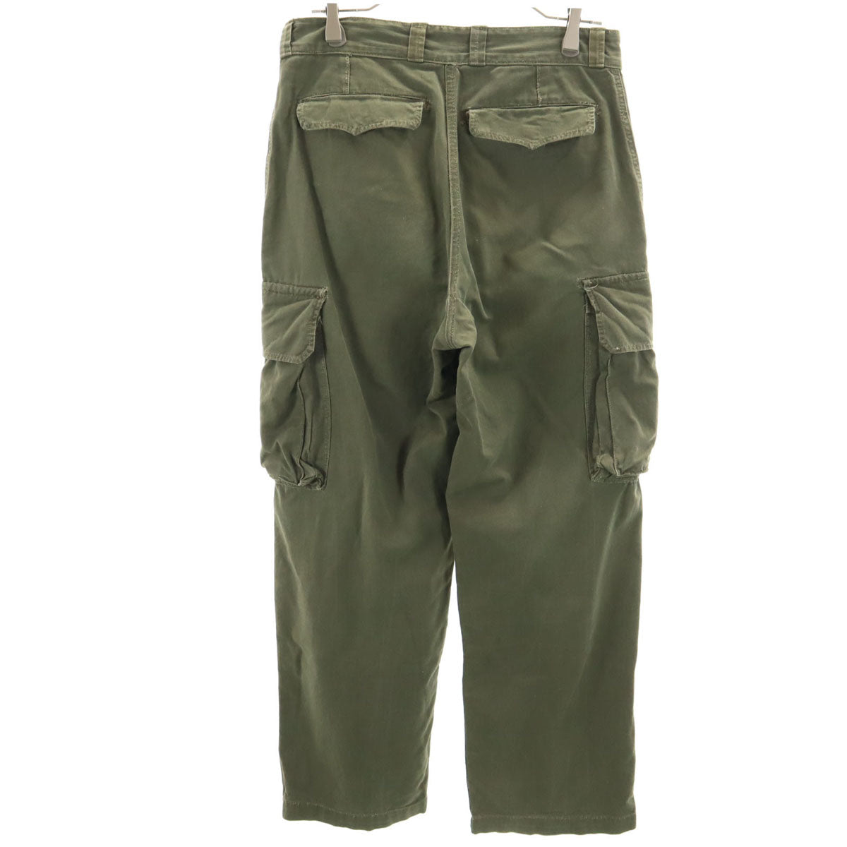 FRENCH ARMY フランス軍 50s ヴィンテージ M47 カーゴパンツ W31 カーキ ミリタリー メンズ