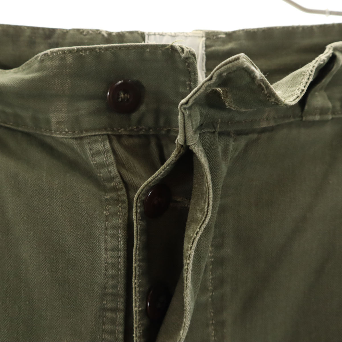 FRENCH ARMY フランス軍 50s ヴィンテージ M47 カーゴパンツ W31 カーキ ミリタリー メンズ