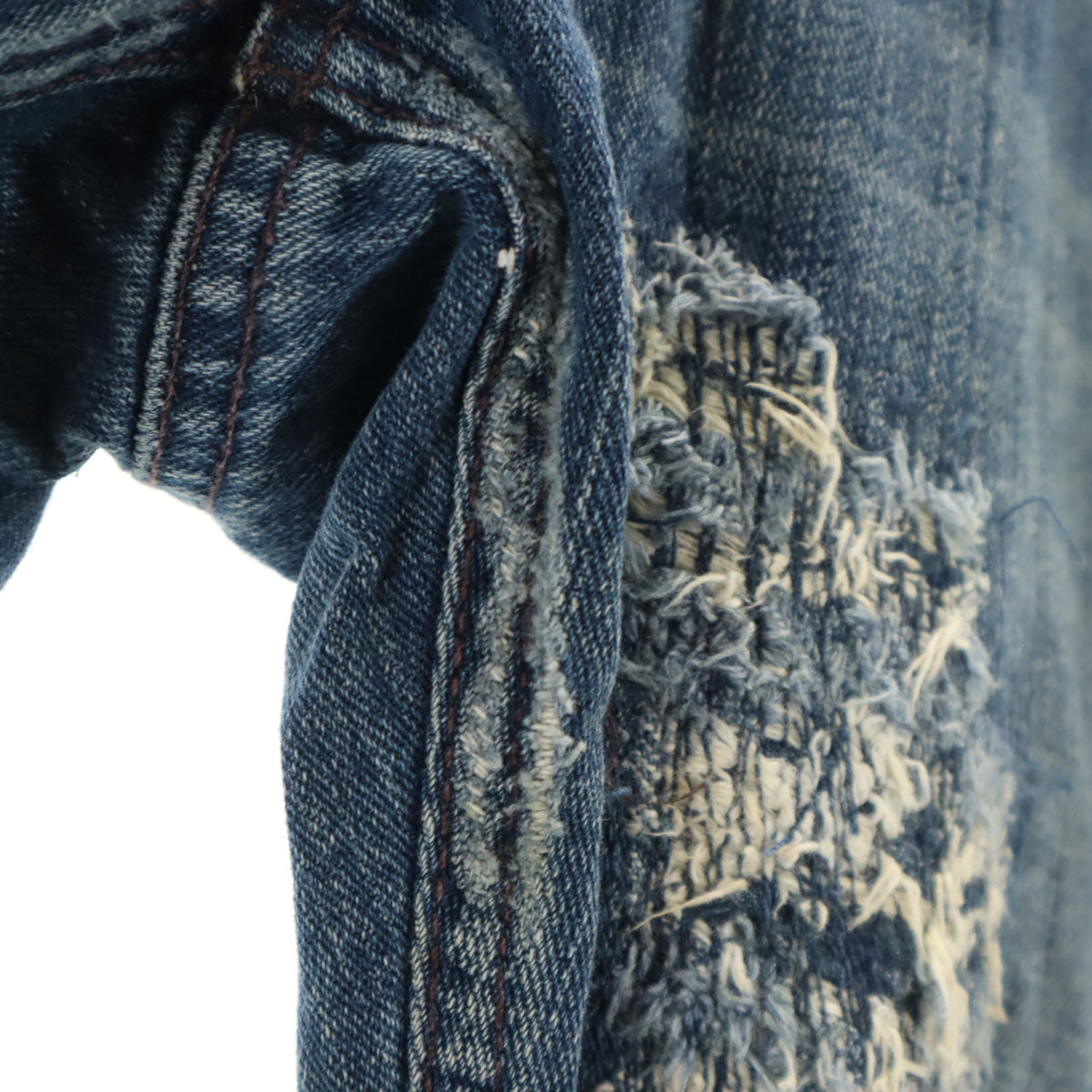 DOLCE&GABBANA ドルチェアンドガッバーナ イタリア製 ヴィンテージ加工 デニムパンツ 46 ウォッシュブルー ジーンズ メンズ