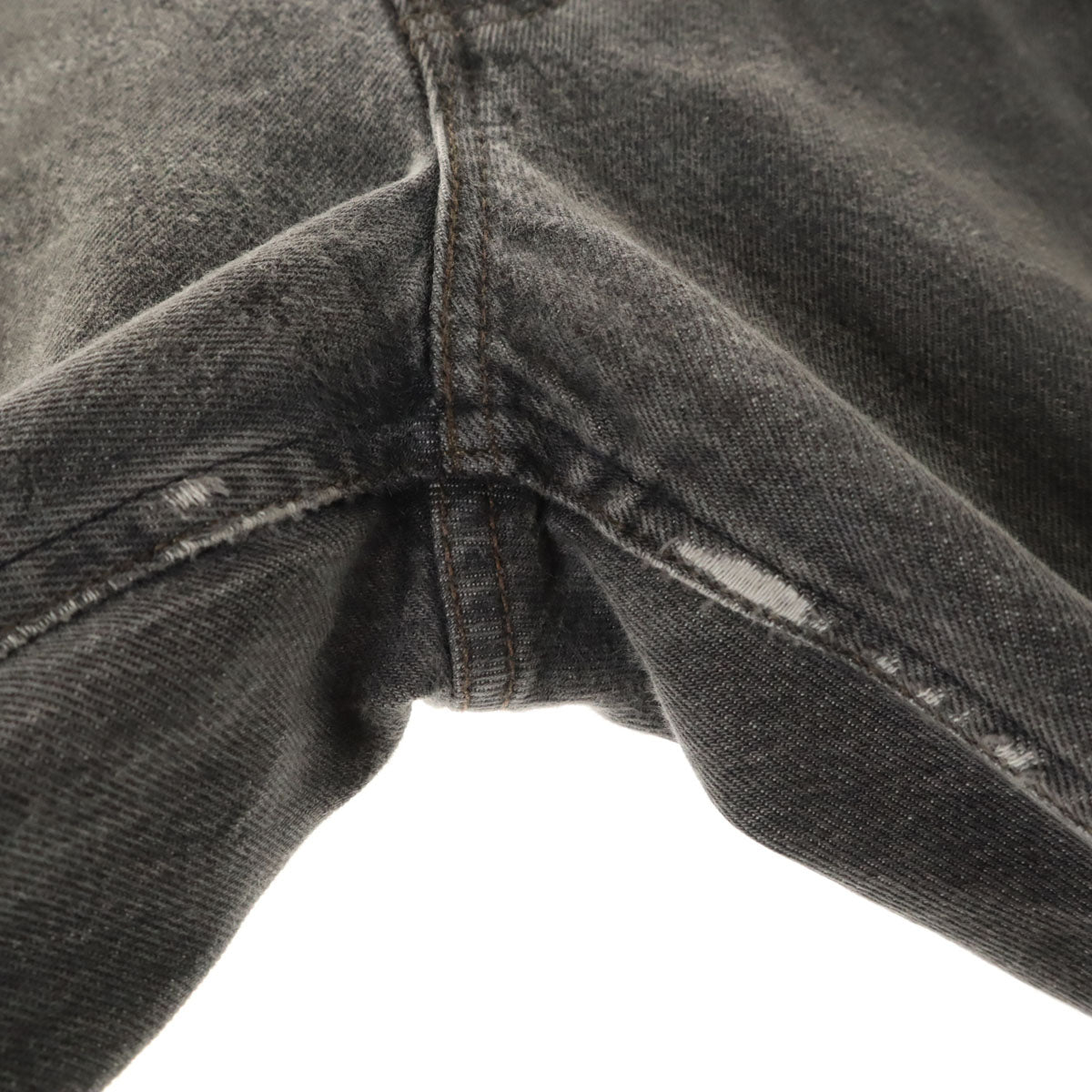 Levi's リーバイス 80s 901 フランス製 オールド ユーロ テーパードデニムパンツ W33 ブラック系 ジーンズ レディース