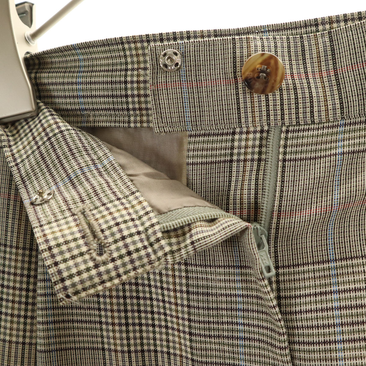 Burberrys バーバリーズ 90s オールド グレンチェック スラックスパンツ 11 ベージュ レディース