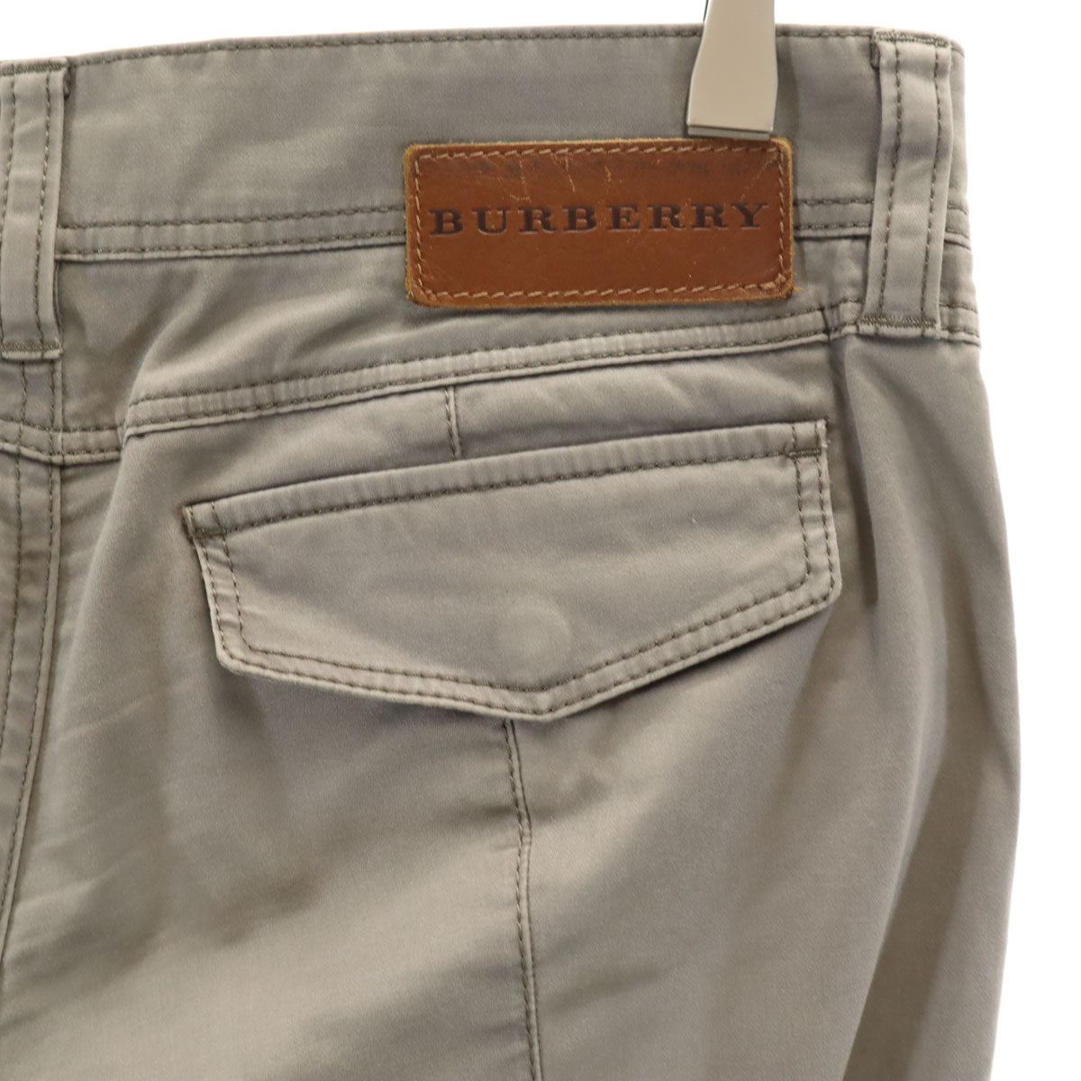 BURBERRY LONDON バーバリーロンドン ブーツカットパンツ 38 グレー 三陽商会 レディース