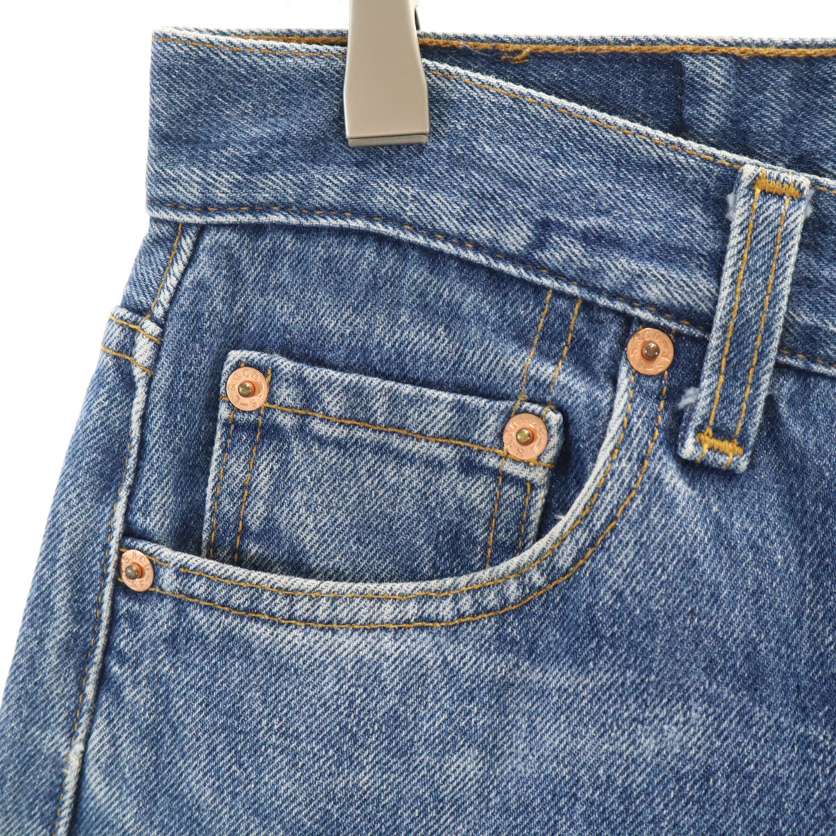 Levi's リーバイス 90s 501 USA製 オールド ストレートデニムパンツ W31 ウォッシュブルー ジーンズ メンズ