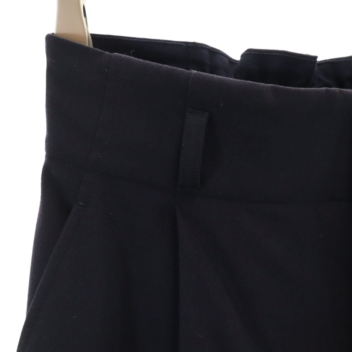 BLUE LABEL CRESTBRIDGE ブルーレーベルクレストブリッジ ハイウエスト ワイドパンツ 36 ネイビー レディース