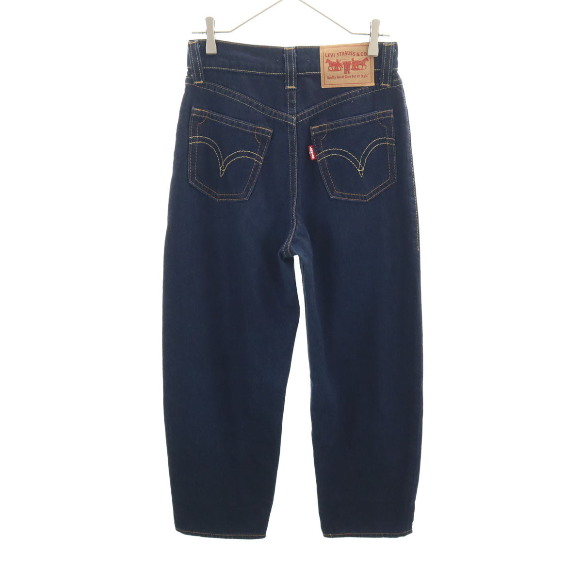 LEVI'S PREMIUM リーバイスプレミアム ビッグE バルーン デニムパンツ W26 インディゴ ジーンズ レディース