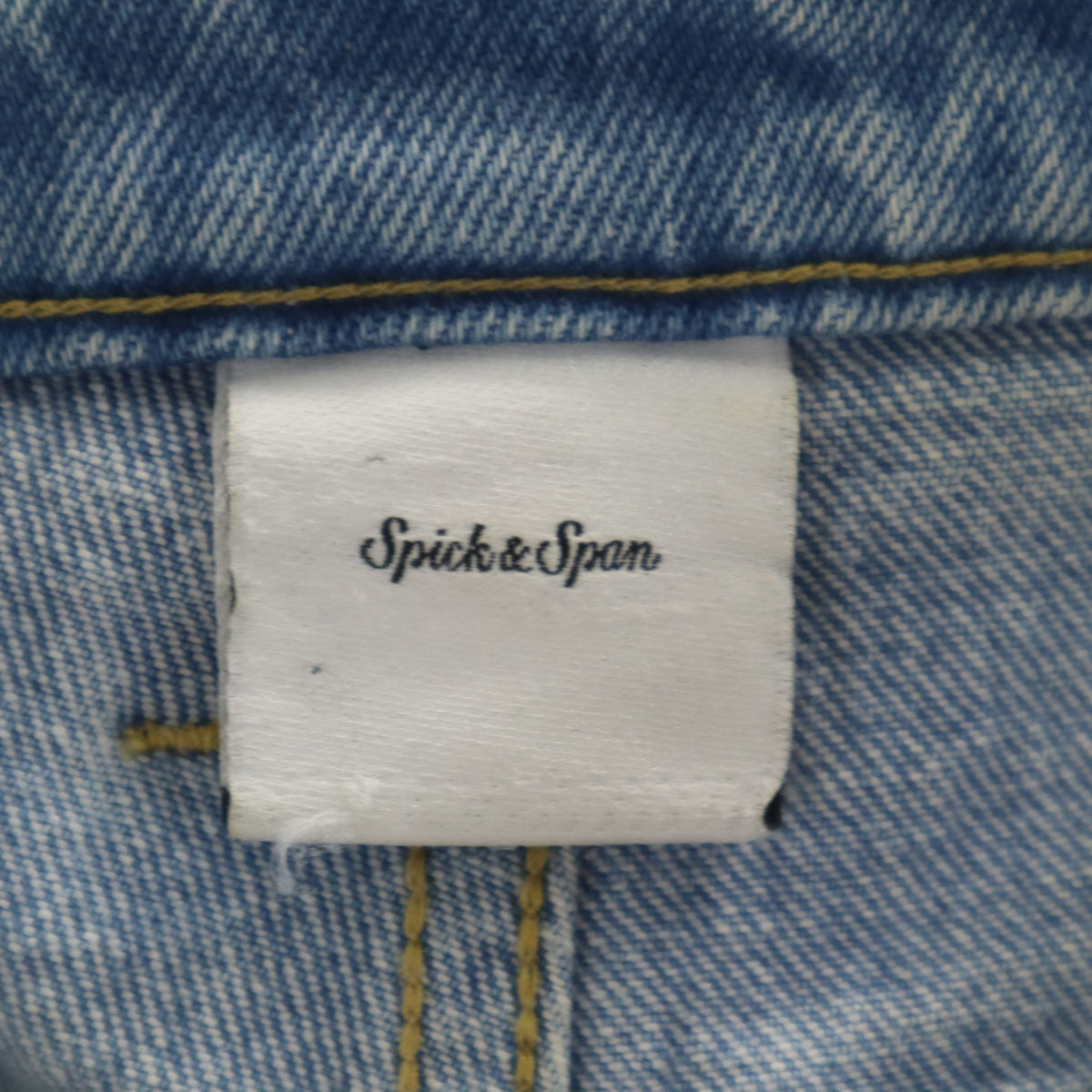 Spick and Span スピックアンドスパン ワイドデニムパンツ 36 ジーンズ ストレッチ レディース