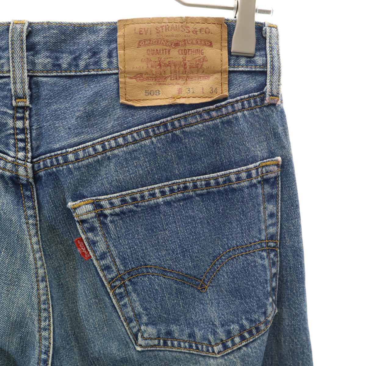 Levi's リーバイス 90s 508 オールド デニムパンツ W31 ウォッシュブルー ジーンズ メンズ