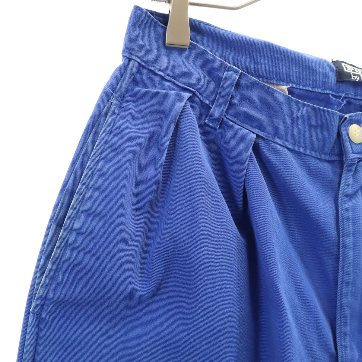 Polo by Ralph Lauren ポロバイラルフローレン 80s ヴィンテージ 42タロン USA製 タック パンツ w29 ブルー系 メンズ