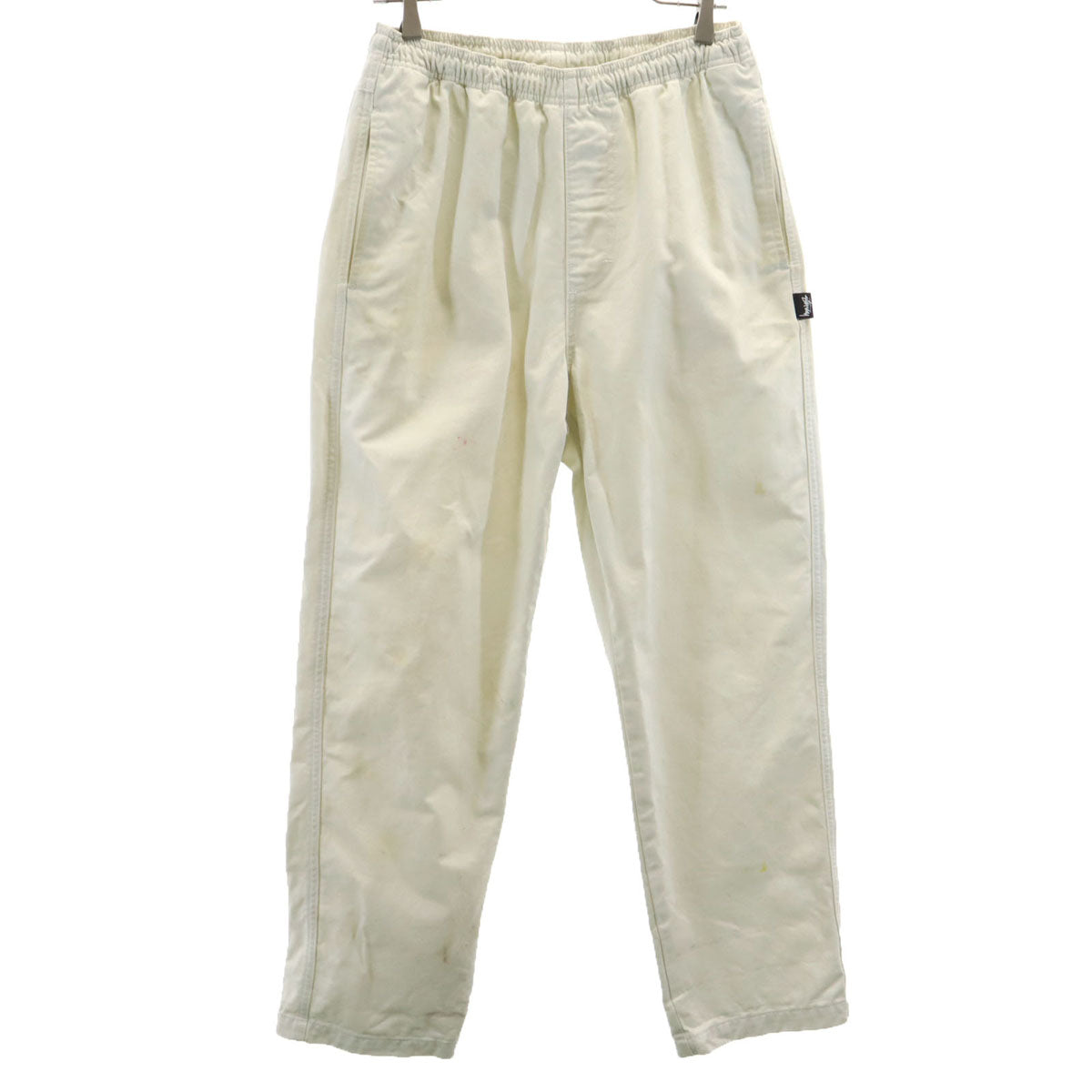 STUSSY ステューシー ワークパンツ S アイボリー メンズ