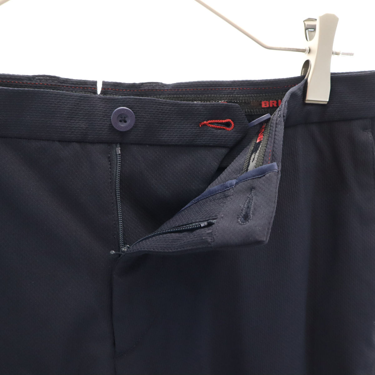 美品 BRIEFING ブリーフィング ゴルフ ドビー パンツ M ネイビー メンズ