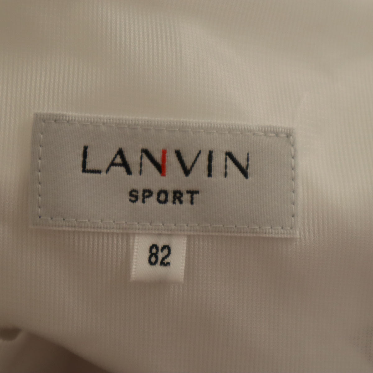 LANVIN SPORT ランバンスポール 日本製 テーパードパンツ 82 ホワイト メンズ