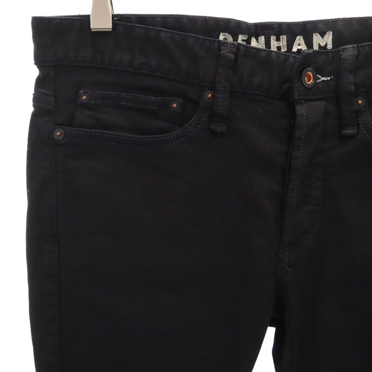 DENHAM デンハム BOLT スキニーパンツ W31 ブラック メンズ