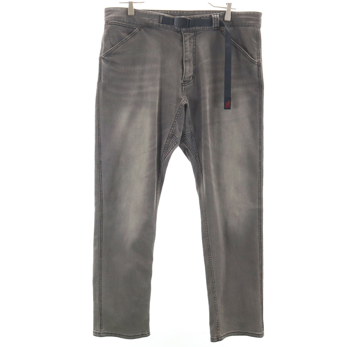 Gramicci グラミチ URBAN RESEARCH DOORS アーバンリサーチドアーズ別注 デニム クライミングパンツ L グレー アウトドア メンズ