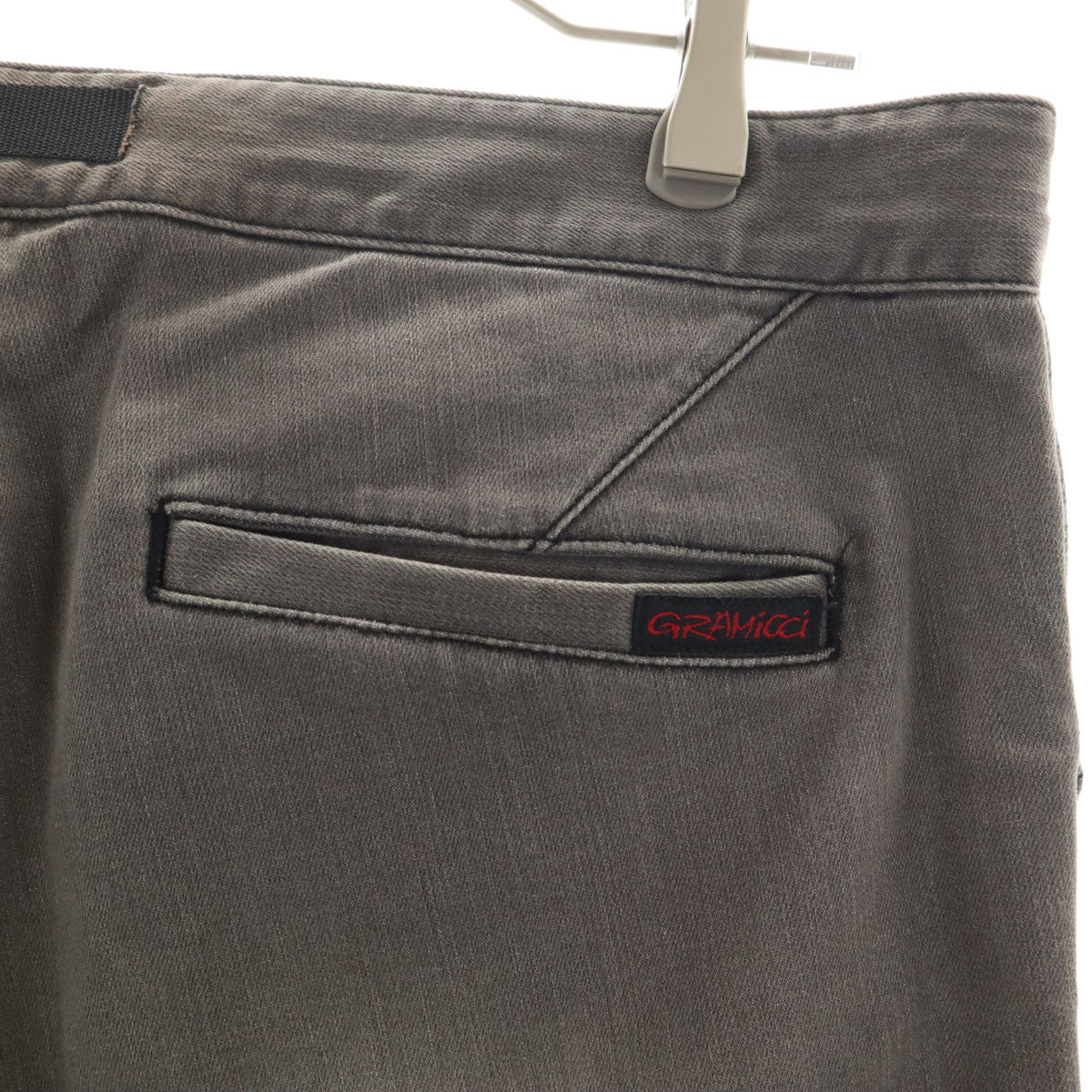 Gramicci グラミチ URBAN RESEARCH DOORS アーバンリサーチドアーズ別注 デニム クライミングパンツ L グレー アウトドア メンズ