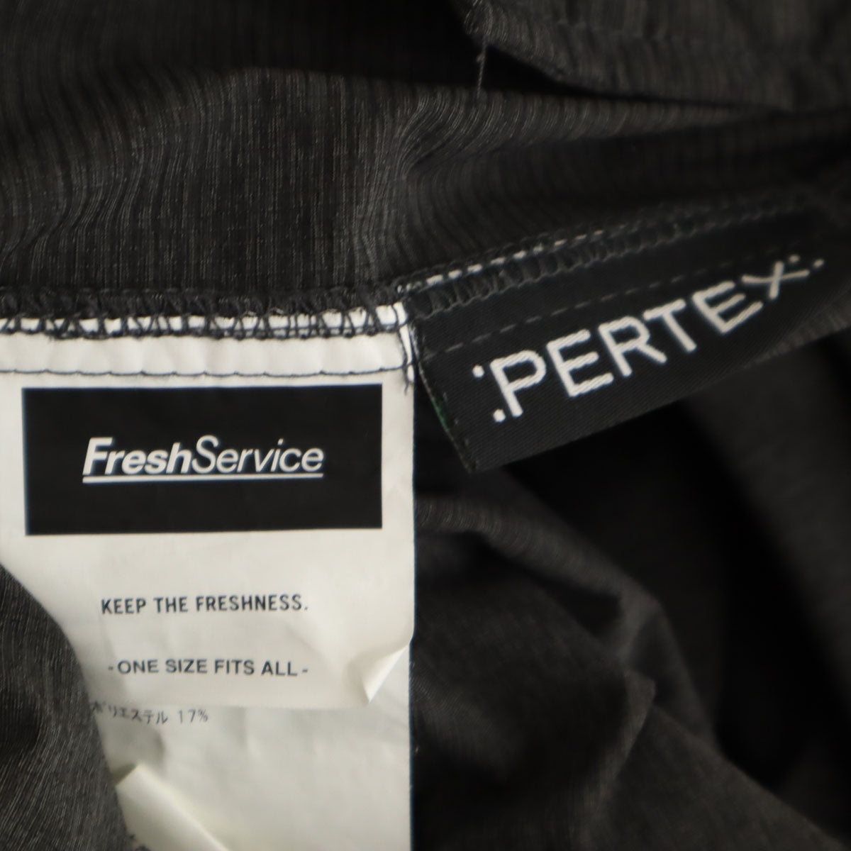 Fresh Service フレッシュサービス パーテックスライトウエイト イージーパンツ ONE SIZE チャコールグレー メンズ