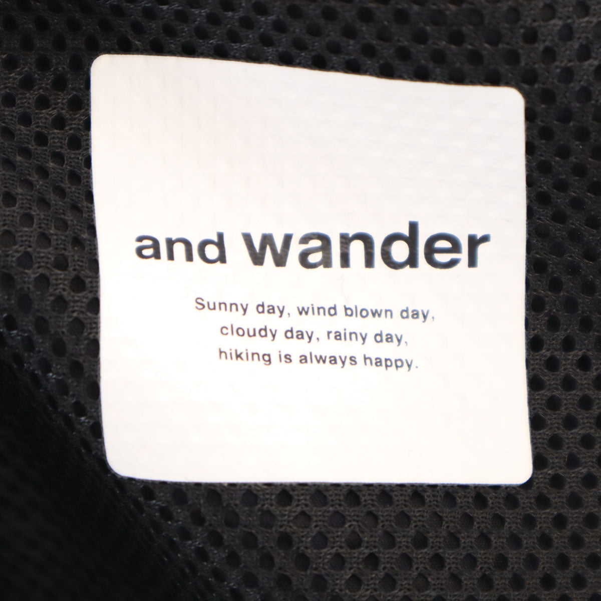 and wander アンドワンダー 日本製 シアサッカー イージーパンツ S ネイビー メンズ