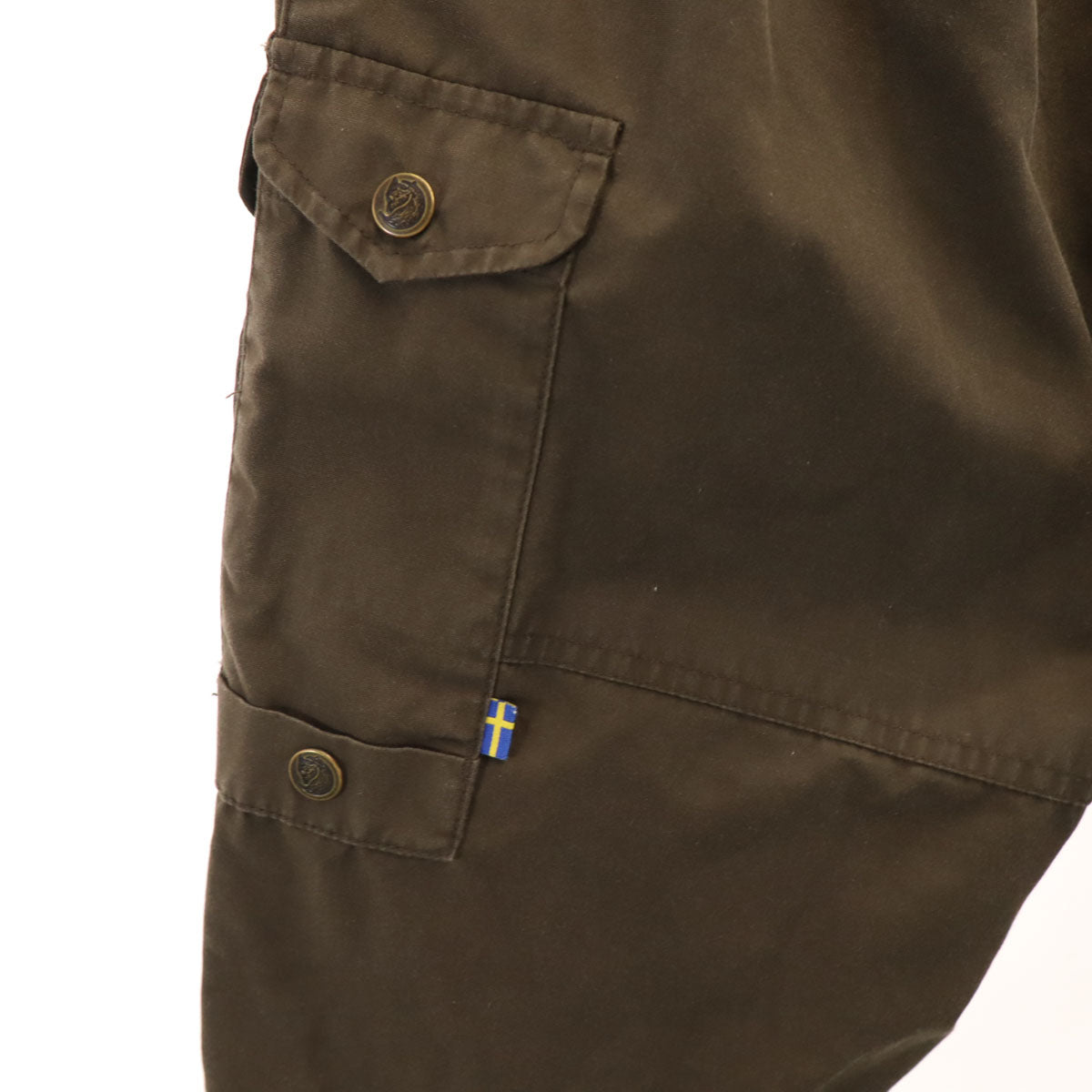FJALLRAVEN フェールラーベン カーゴパンツ W32 ブラウン メンズ