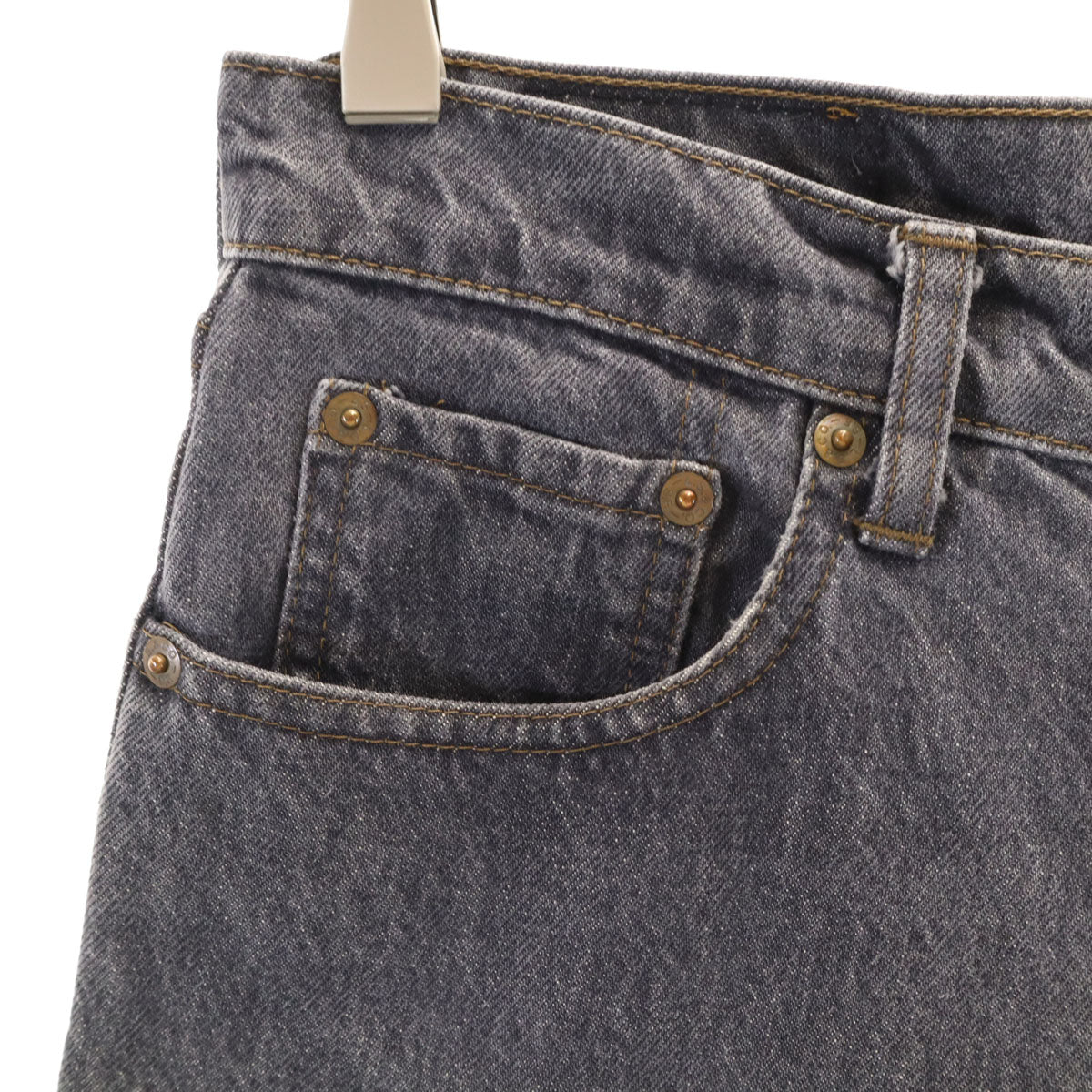 Levi's リーバイス 503-03 日本製 デニムパンツ W30 ブラック系 ジーンズ メンズ