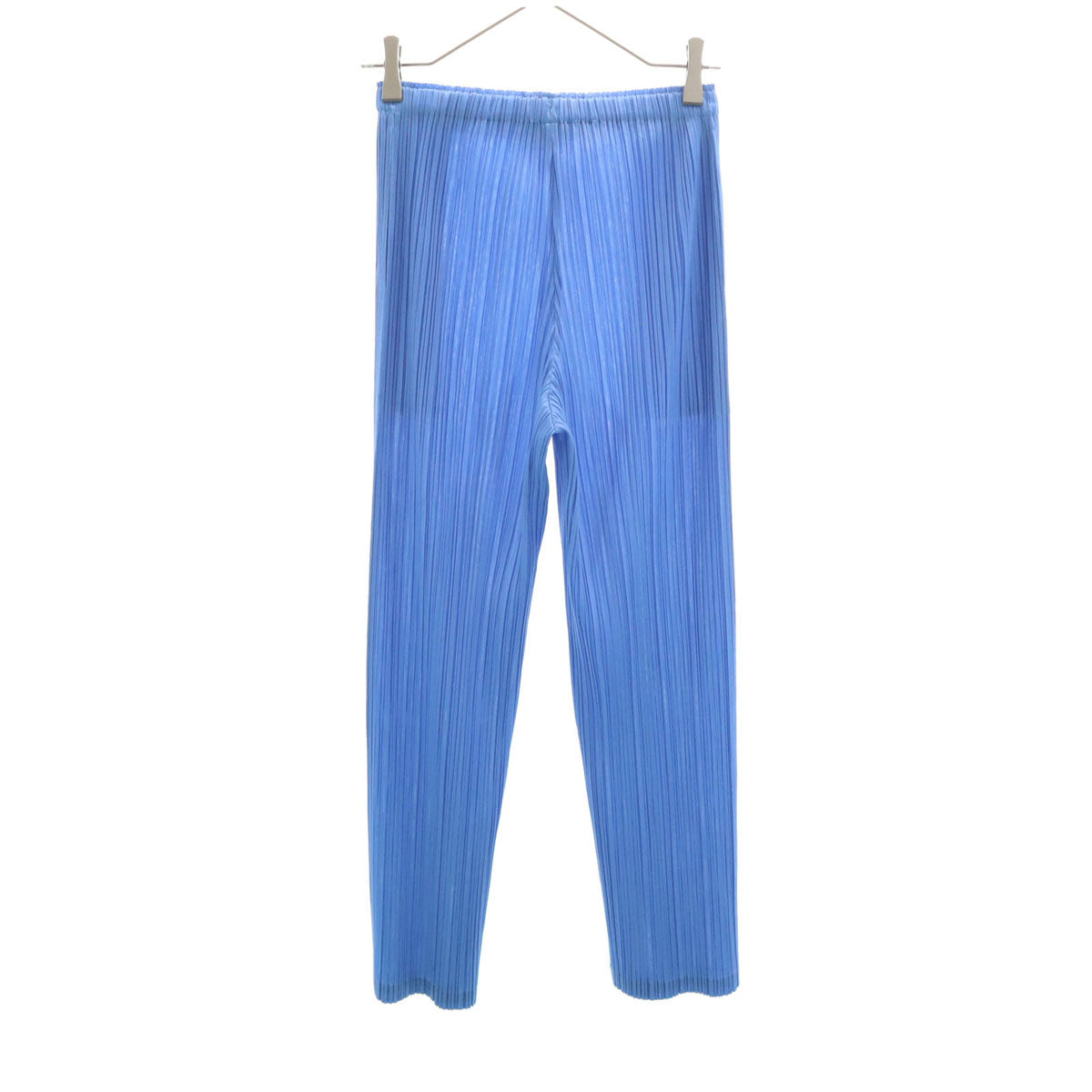 PLEATS PLEASE プリーツプリーズ 日本製 プリーツ パンツ 2 ブルー系 イッセイミヤケ レディース
