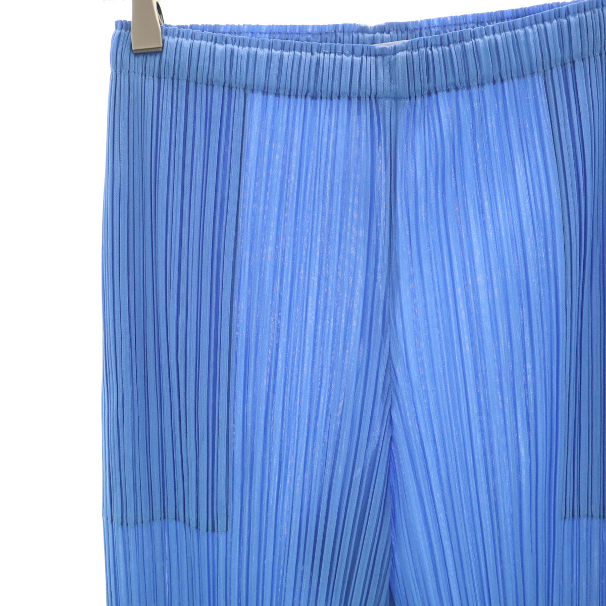 PLEATS PLEASE プリーツプリーズ 日本製 プリーツ パンツ 2 ブルー系 イッセイミヤケ レディース