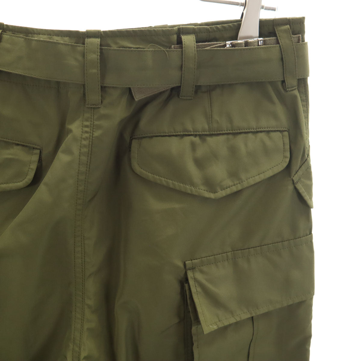 Sacai サカイ 日本製 カーゴパンツ 0 オリーブ系 メンズ