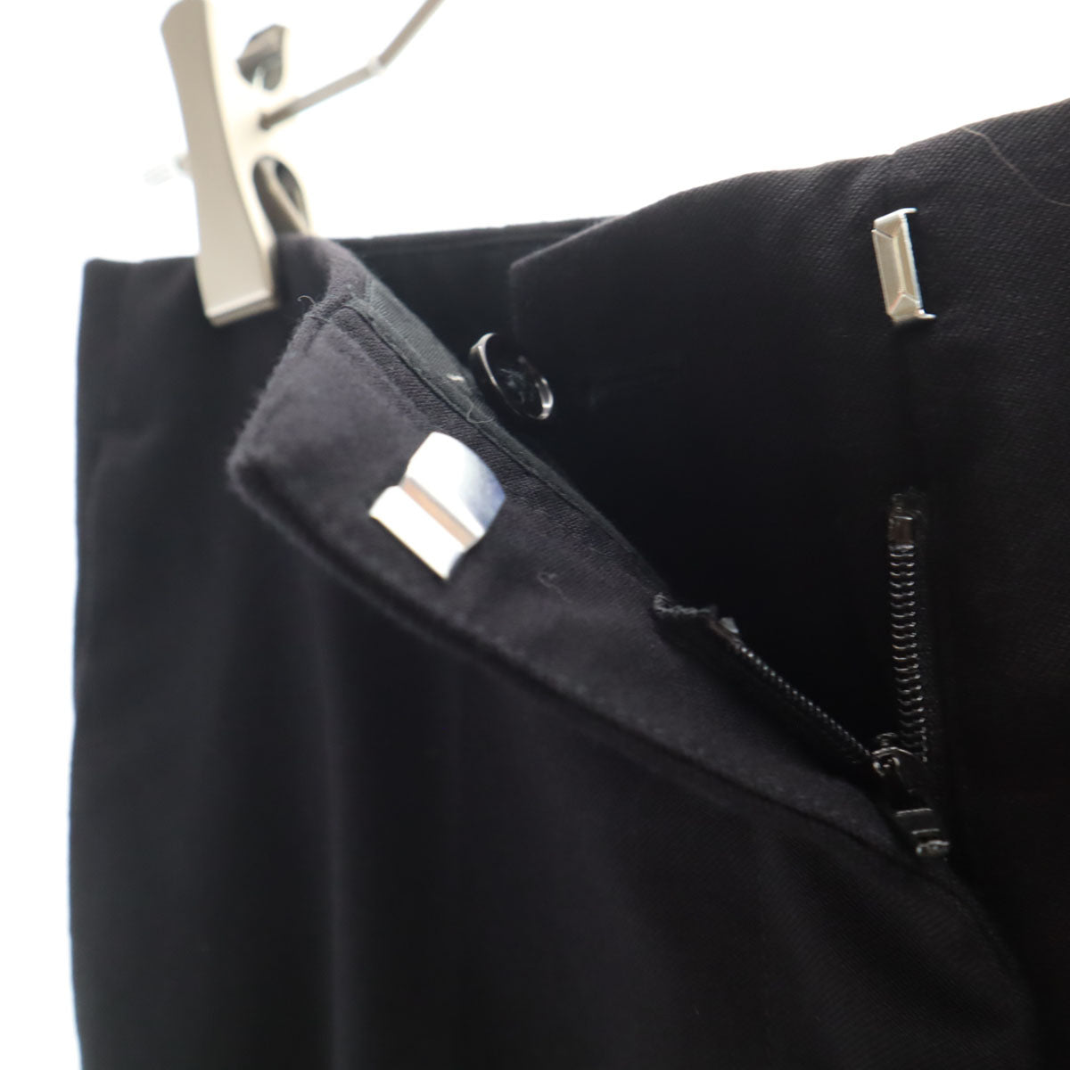 DRIES VAN NOTEN ドリスヴァンノッテン ハンガリー製 スラックスパンツ 34 ブラック レディース