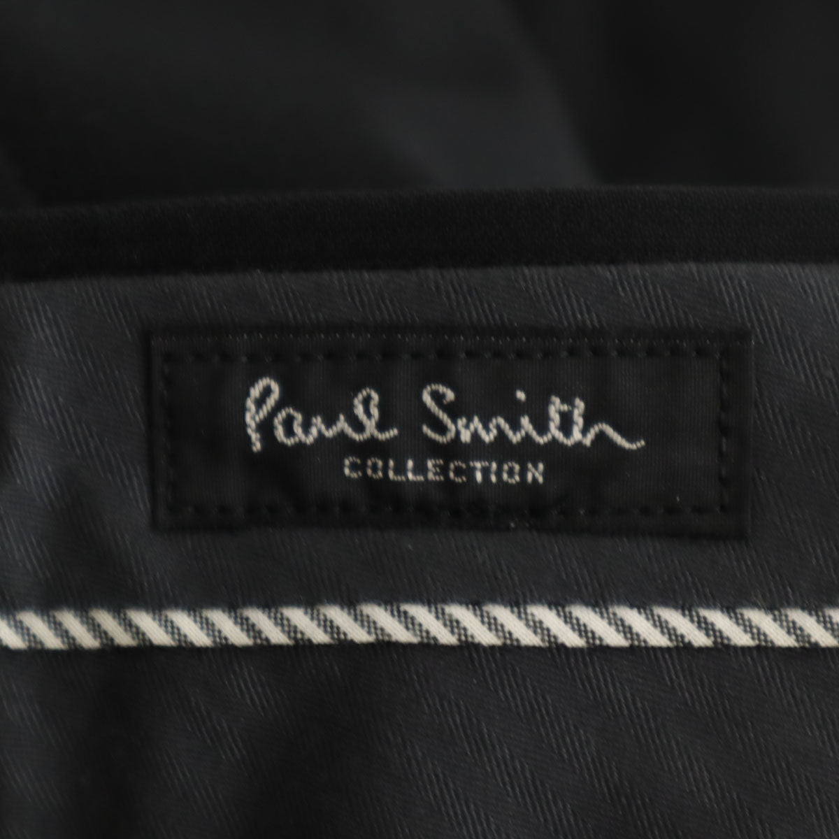 PAUL SMITH COLLECTION ポールスミスコレクション 日本製 スラックスパンツ S ブラック メンズ