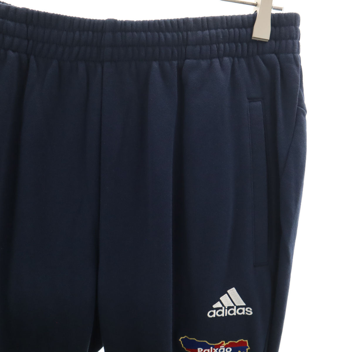 未使用 adidas アディダス スウェットパンツ XO ネイビー メンズ