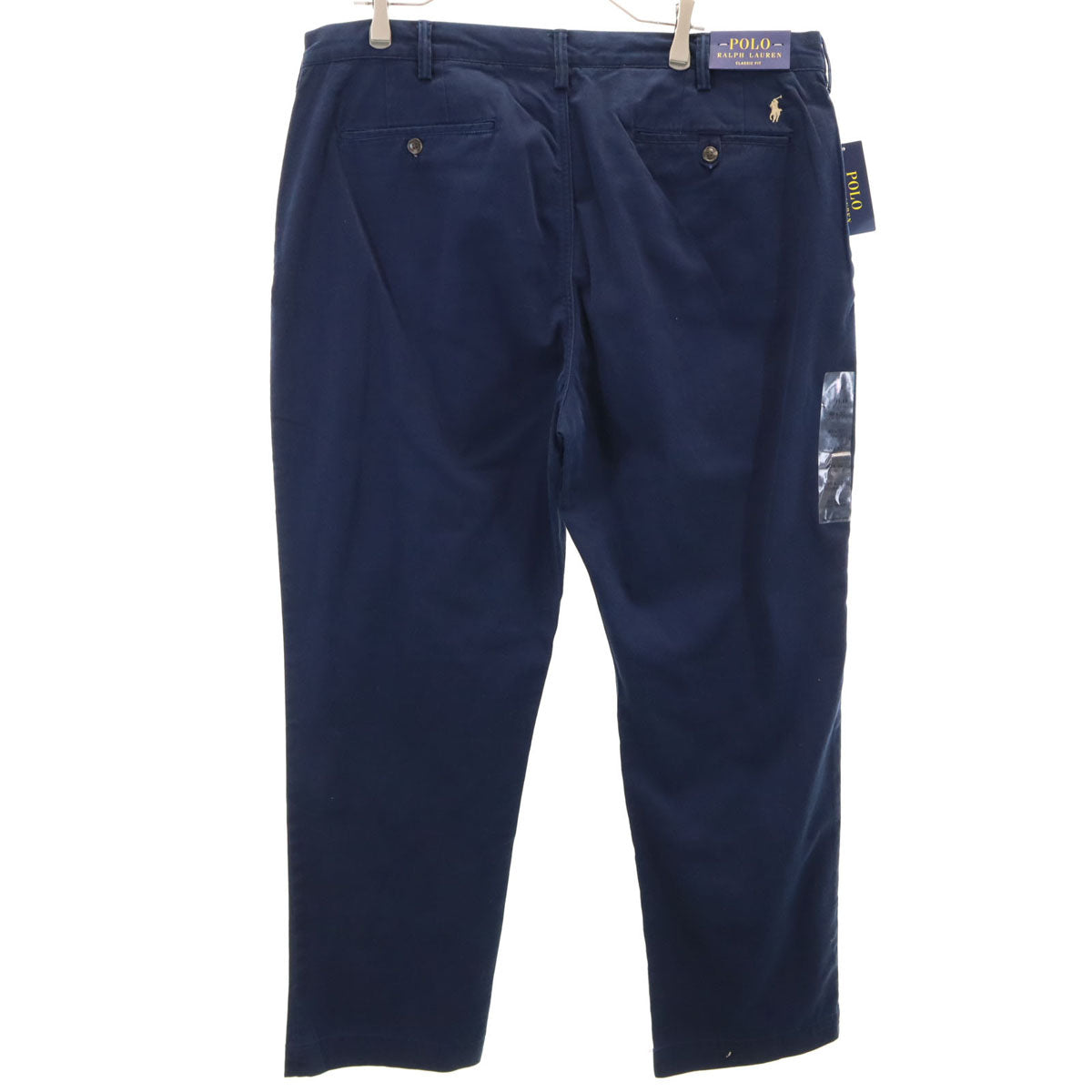 未使用 POLO RALPH LAUREN ポロラルフローレン チノパンツ W40 ネイビー ビッグサイズ メンズ