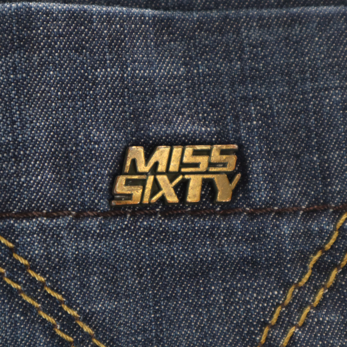 MISS SIXTY ミスシックスティ イタリア製 フレアデニムパンツ W24 インディゴ ジーンズ レディース