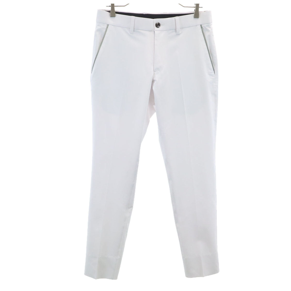 LANVIN SPORT ランバンスポール 日本製 ゴルフ パンツ 79 ホワイト メンズ