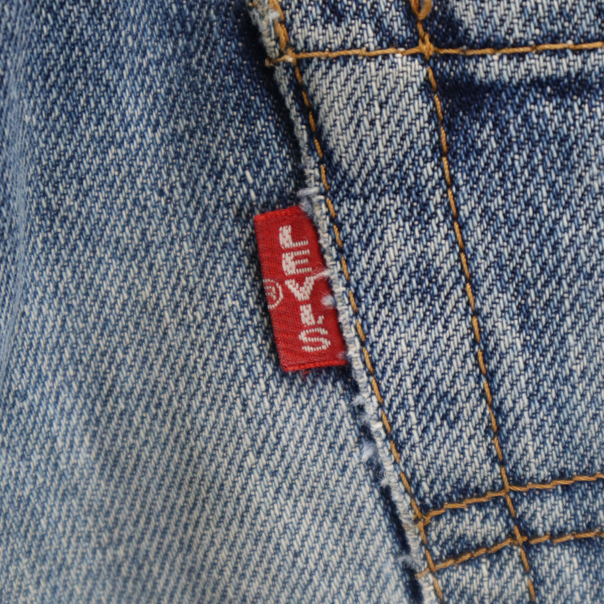 Levi's リーバイス 90s 502 ストレートデニムパンツ W33 ジーンズ 赤耳 ビックE メンズ