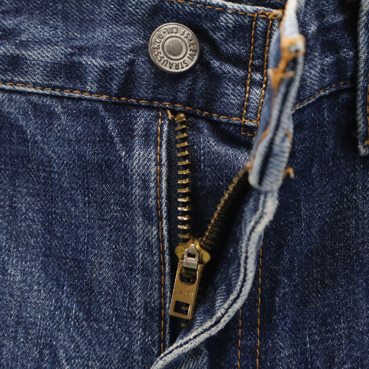Levi's リーバイス 90s 502 ストレートデニムパンツ W33 ジーンズ 赤耳 ビックE メンズ