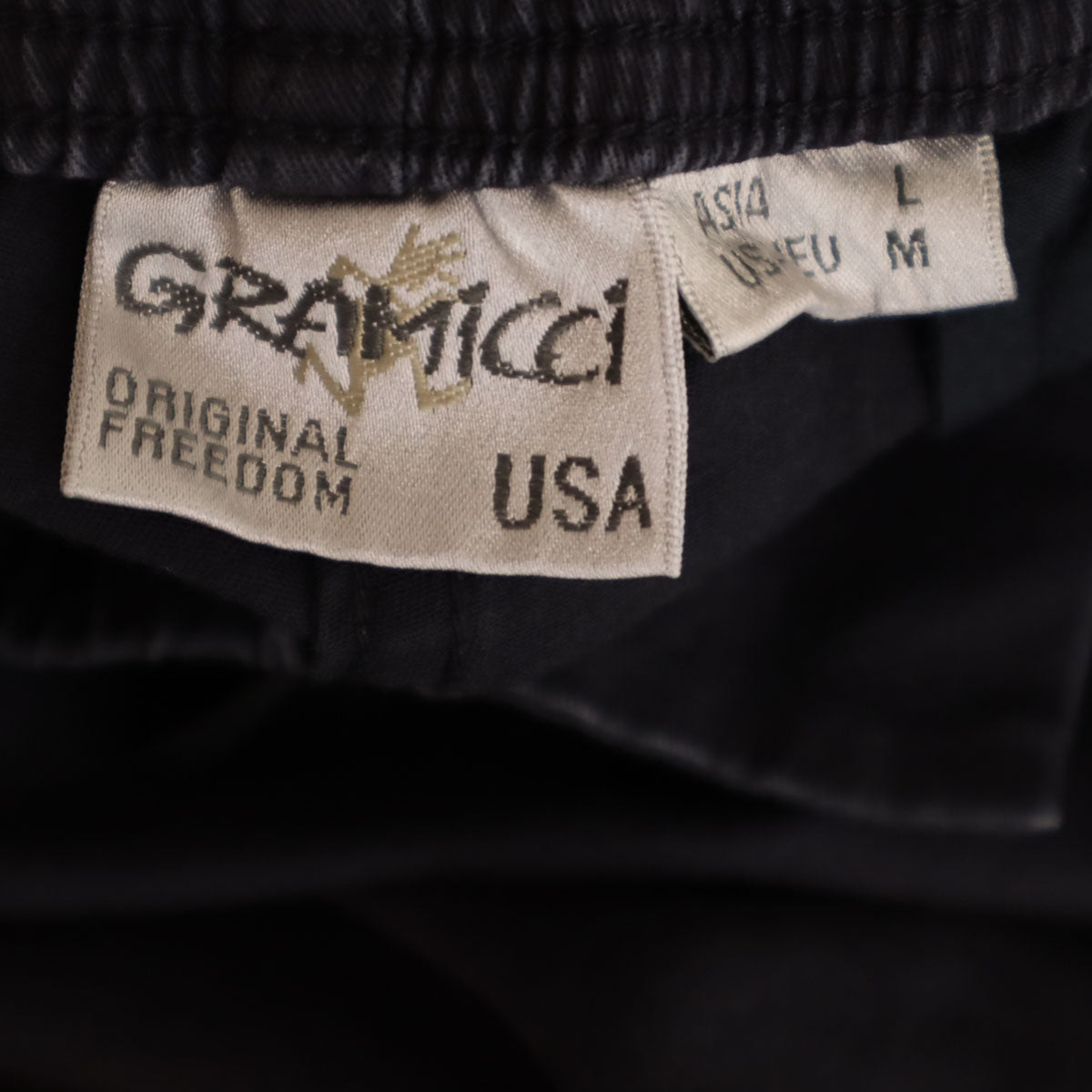 Gramicci グラミチ ニューナロー パンツ L チャコールネイビー アウトドア メンズ