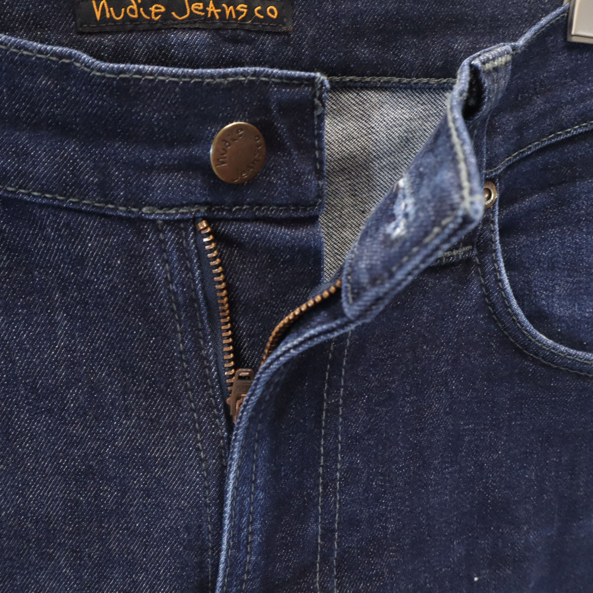 Nudie Jeans ヌーディージーンズ イタリア製 THIN FINN スリムデニムパンツ W29 インディゴ ジーンズ メンズ