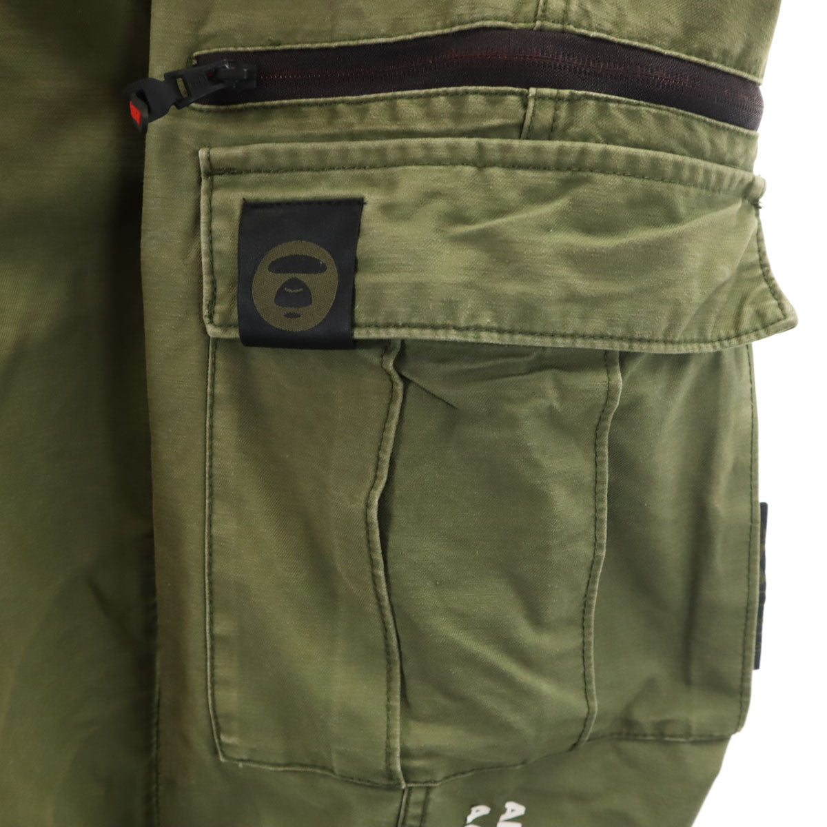 Aape BY A BATHING APE エーエイプバイアベイシングエイプ カーゴパンツ XL カーキ メンズ