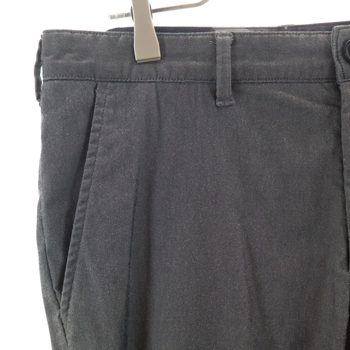 BLACK LABEL CRESTBRIDGE ブラックレーベルクレストブリッジ ストレッチパンツ M チャコールグレー 裏ウォーム メンズ