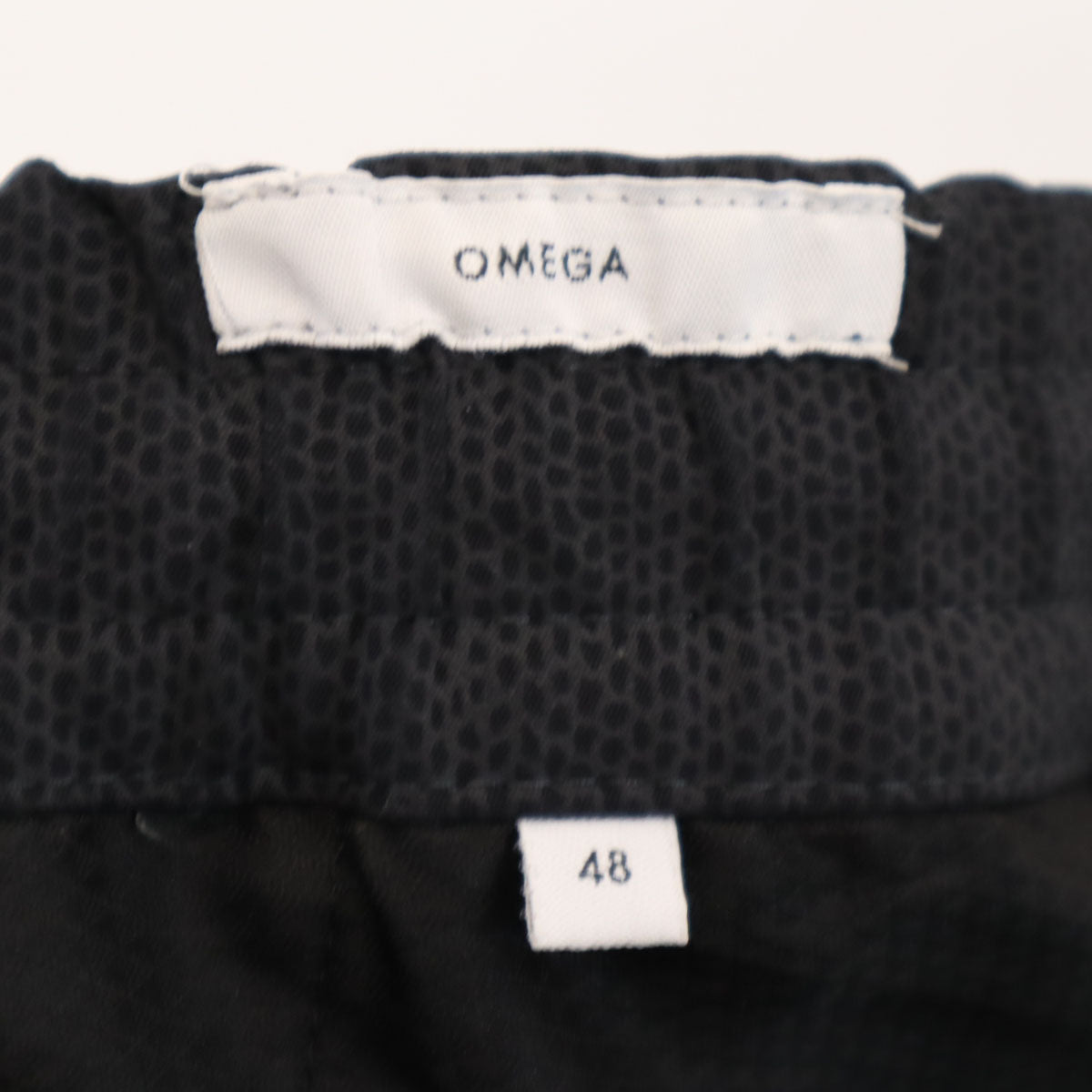 PT TORINO ピーティートリノ 総柄 OMEGA イージー スラックスパンツ 48 チャコールグレー メンズ