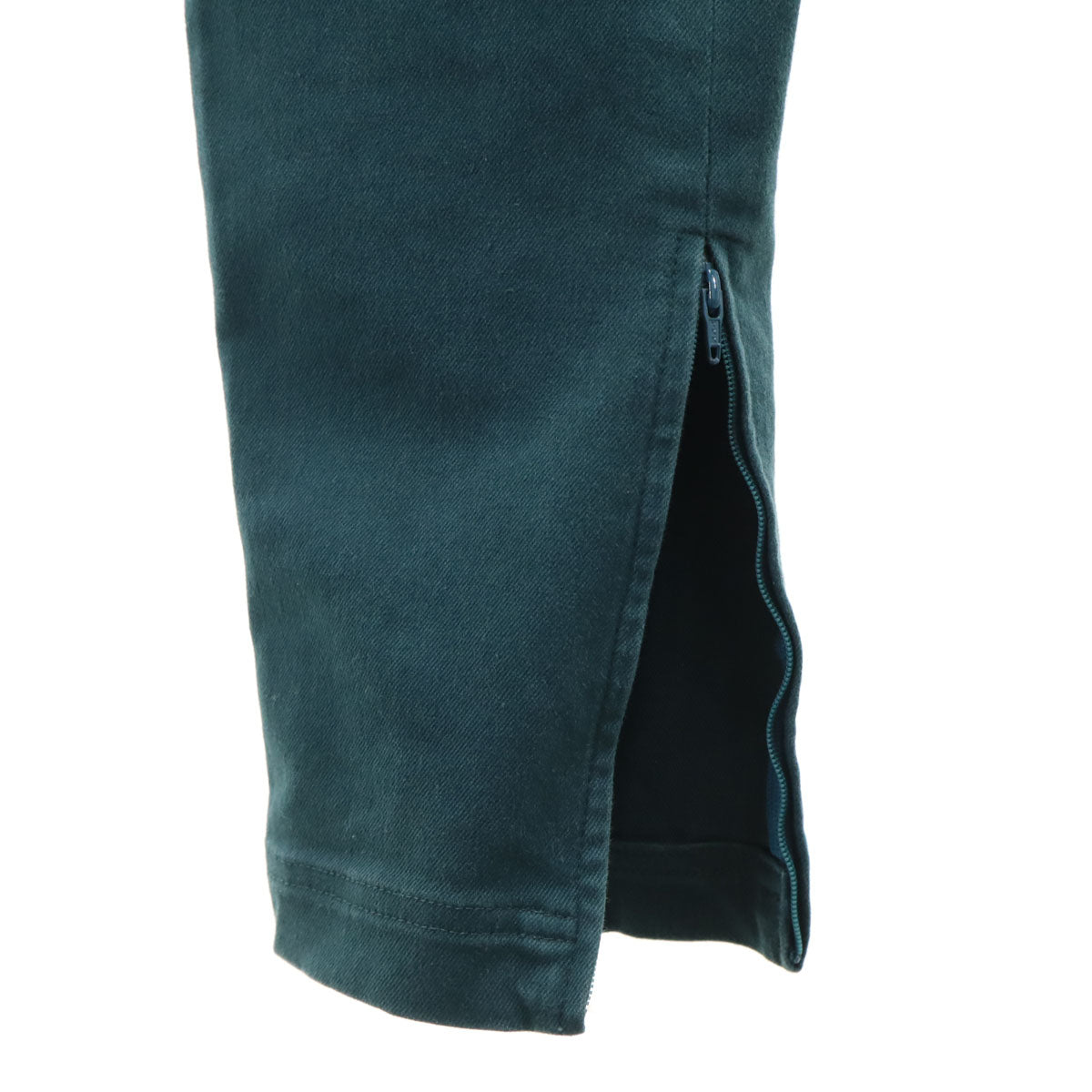 ISSEY MIYAKE イッセイミヤケ テーパードパンツ 1 深緑 レディース