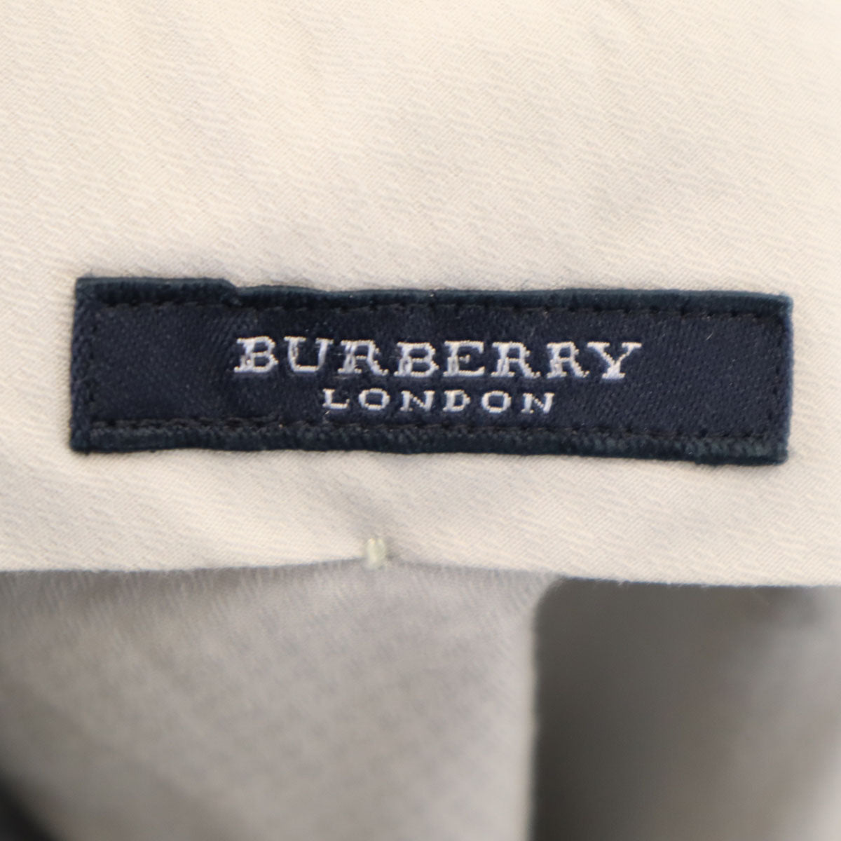 BURBERRY LONDON バーバリーロンドン 日本製 スラックスパンツ 82 グレー 三陽商会 メンズ