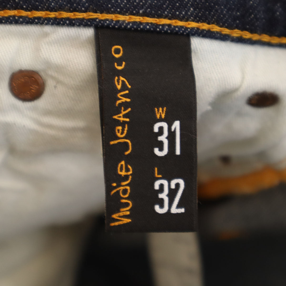Nudie Jeans co ヌーディジーンズ デニムパンツ W31 ネイビー ジーンズ メンズ
