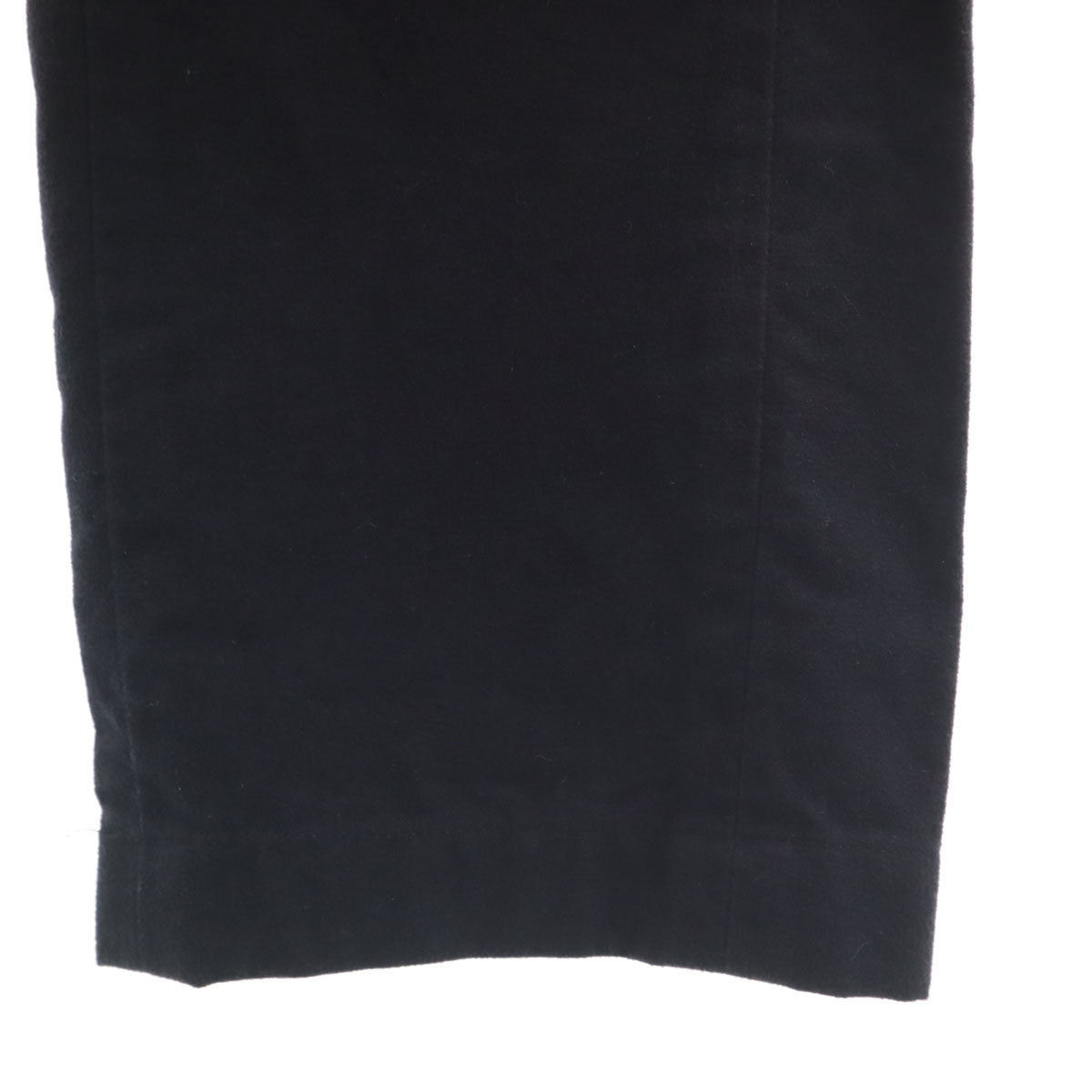 HELMUT LANG ヘルムートラング 日本製 モールスキン テーパードパンツ W28 ブラック メンズ