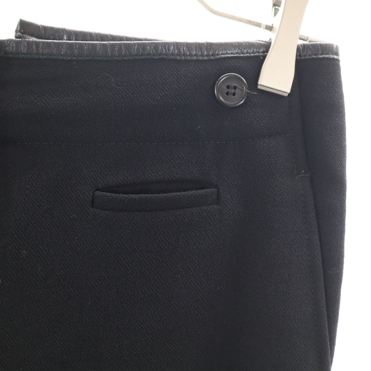PRADA プラダ イタリア製 パンツ 38 ブラック レディース